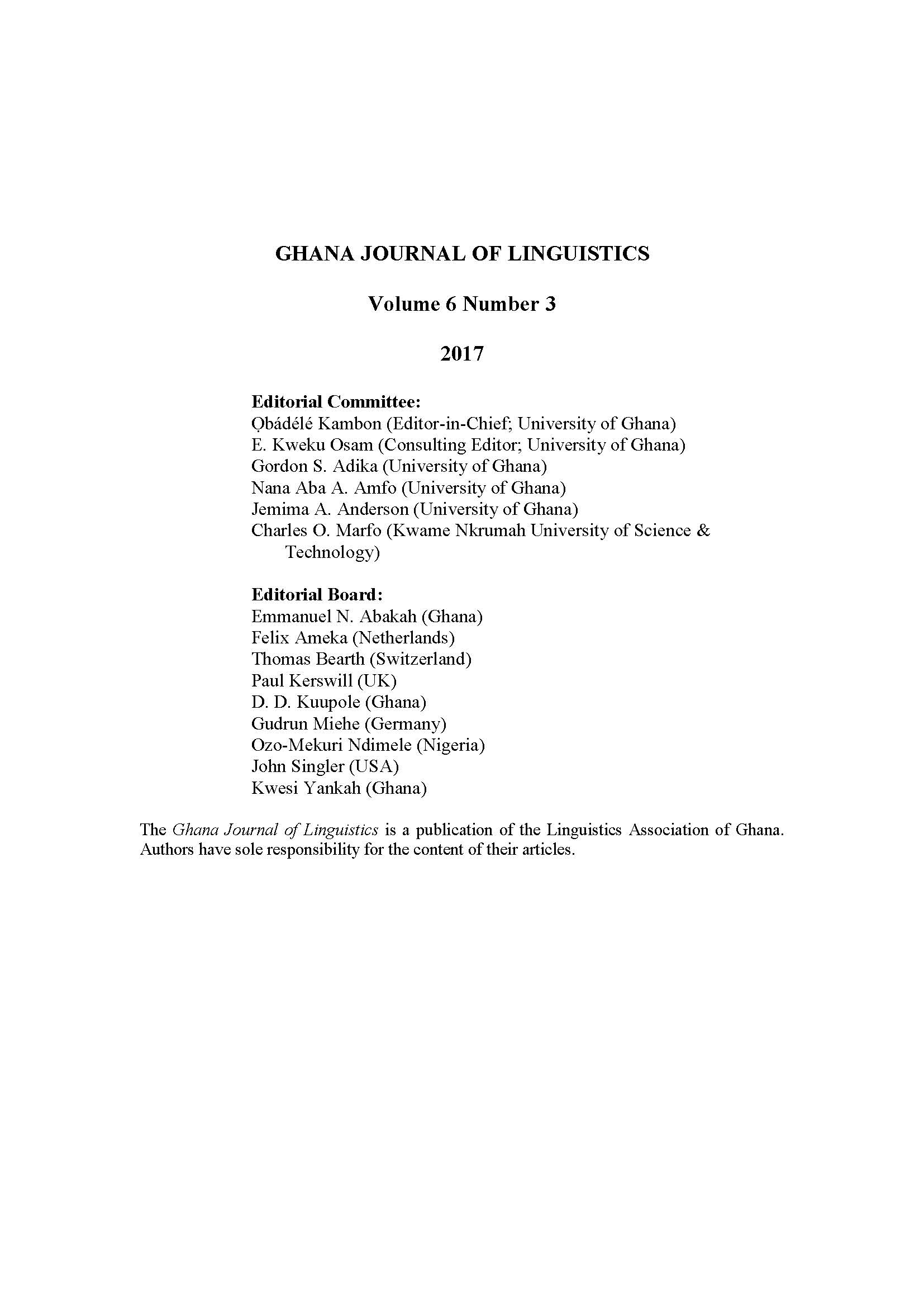 Table of Contents 6(3)
